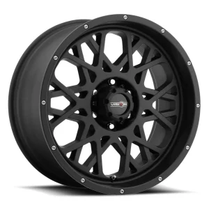 Vision Wheel Off-Road – 412 ROCKER – Black – 22″x10″ -19mm – All weather Wheels – 412-22081SB-19